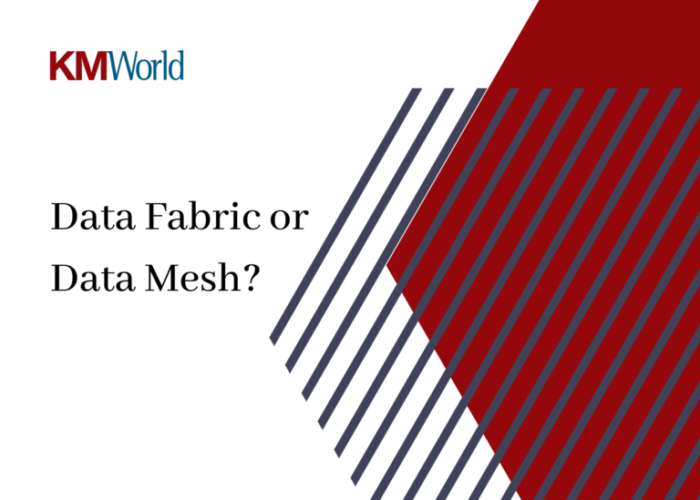 Data Fabric or Data Mesh? What’s the difference?