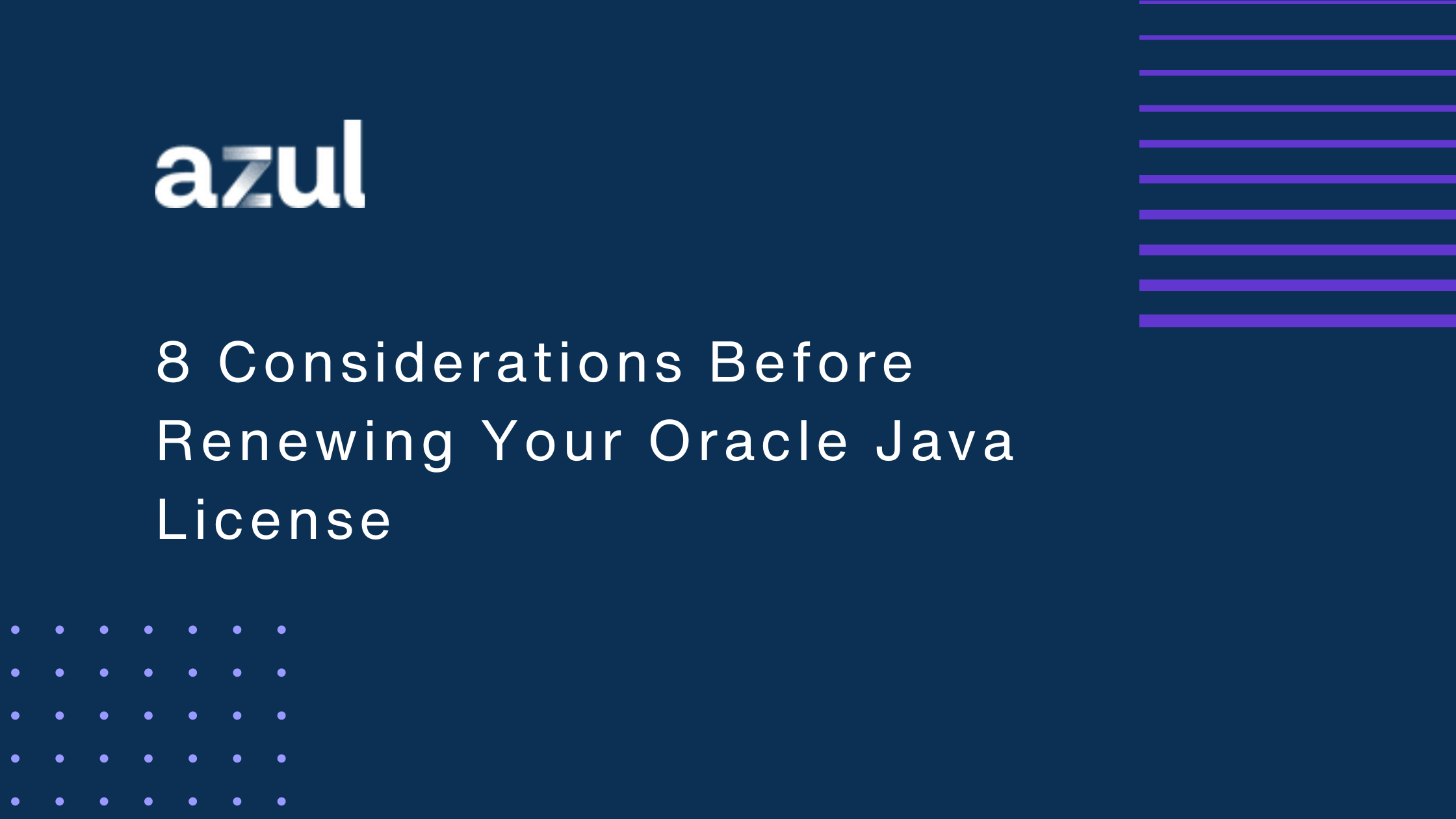 8 Considerations Before Renewing Your Oracle Java License - Intent ...