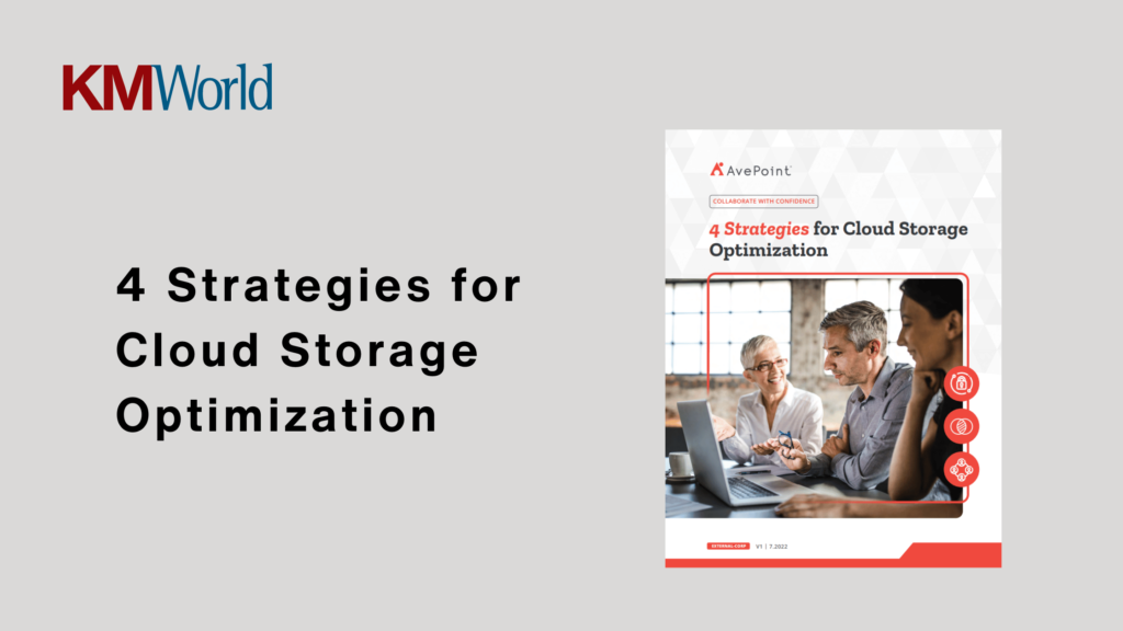 4 Strategies for Cloud Storage Optimization