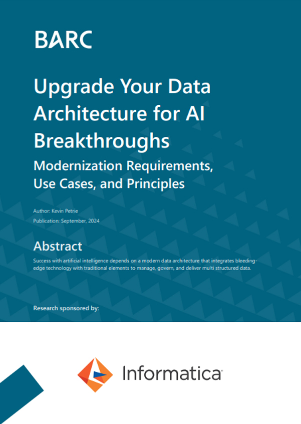 Modernize data architectures for AI breakthroughs