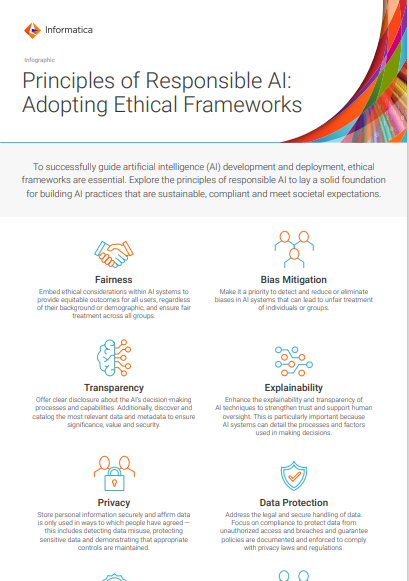 Responsible AI principles: Adopting ethical frameworks