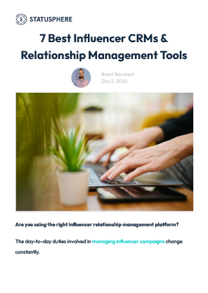 7 Best Influencer CRMs & Relationship Management Tools