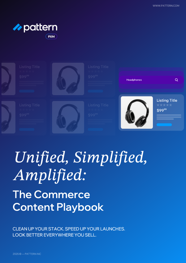 Unified, Simplified, Amplified: The Commerce Content Playbook