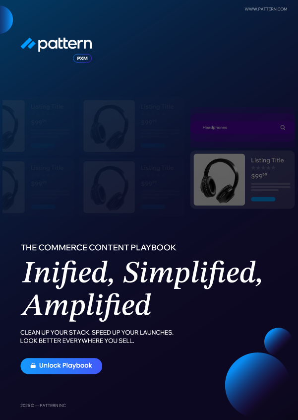 Unified, Simplified, Amplified: The Commerce Content Playbook