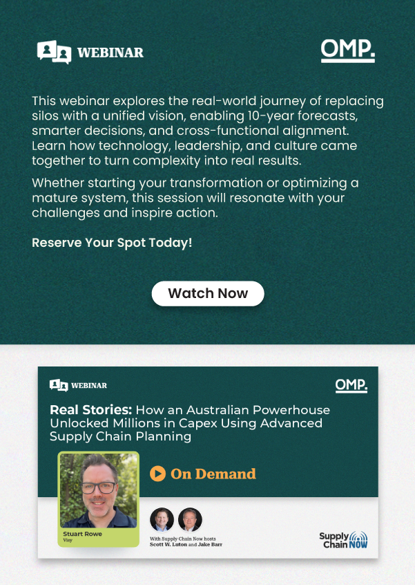 How an Australian Powerhouse Unlocked Millions in Capex Using Advanced Supply Chain Planning