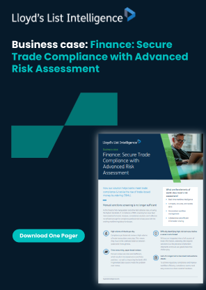 Business case: Finance: Secure Trade Compliance with Advanced Risk Assessment