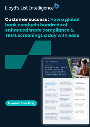 Customer success : How a global bank conducts hundreds of enhanced trade compliance & TBML screenings a day with ease