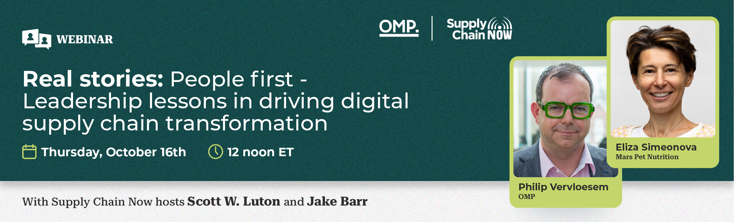 Real stories: People first - Leadership lessons in driving digital supply chain transformation
