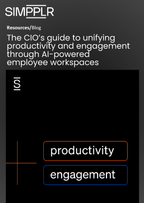 The CIO’s guide to unifying productivity and engagement through AI-powered employee workspaces