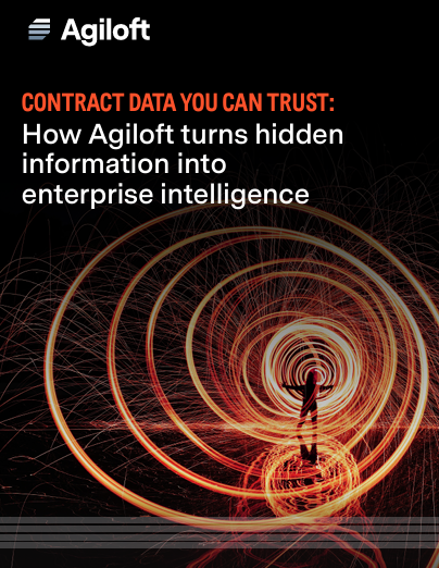 CONTRACTING DATA YOU CAN TRUST