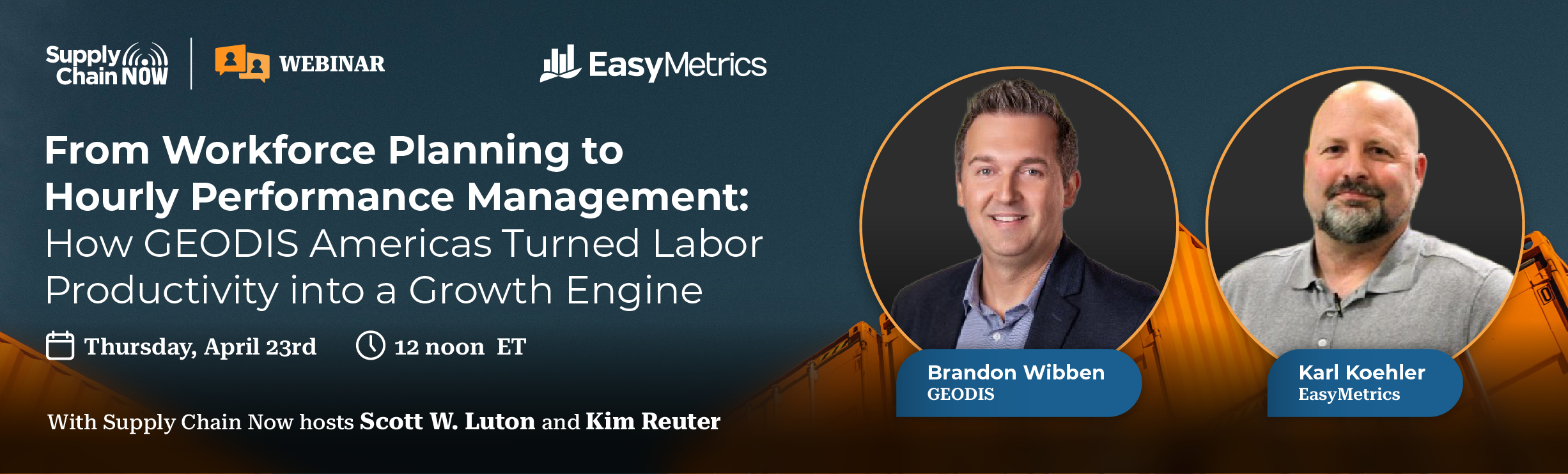 From Workforce Planning to Hourly Performance Management: How GEODIS Americas Turned Labor Productivity into a Growth Engine