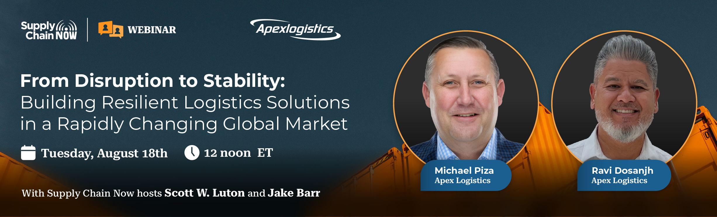 From Disruption to Stability: Building Resilient Logistics Solutions in a Rapidly Changing Global Market