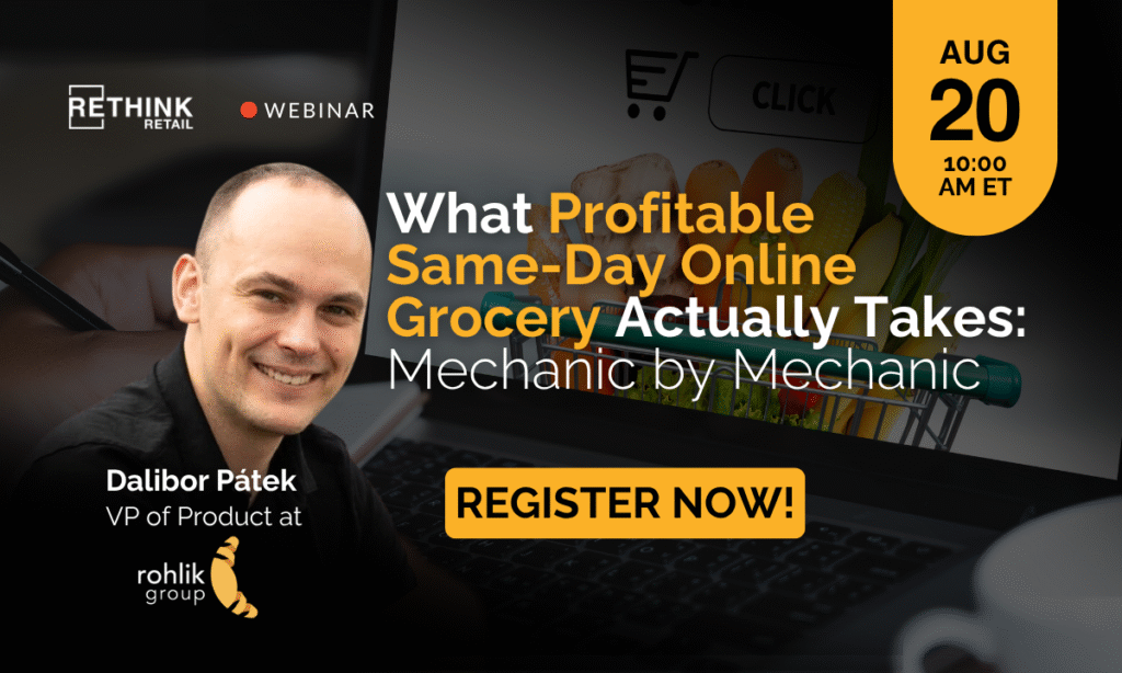What Profitable Same-Day Online Grocery Actually Takes: Mechanic by Mechanic
